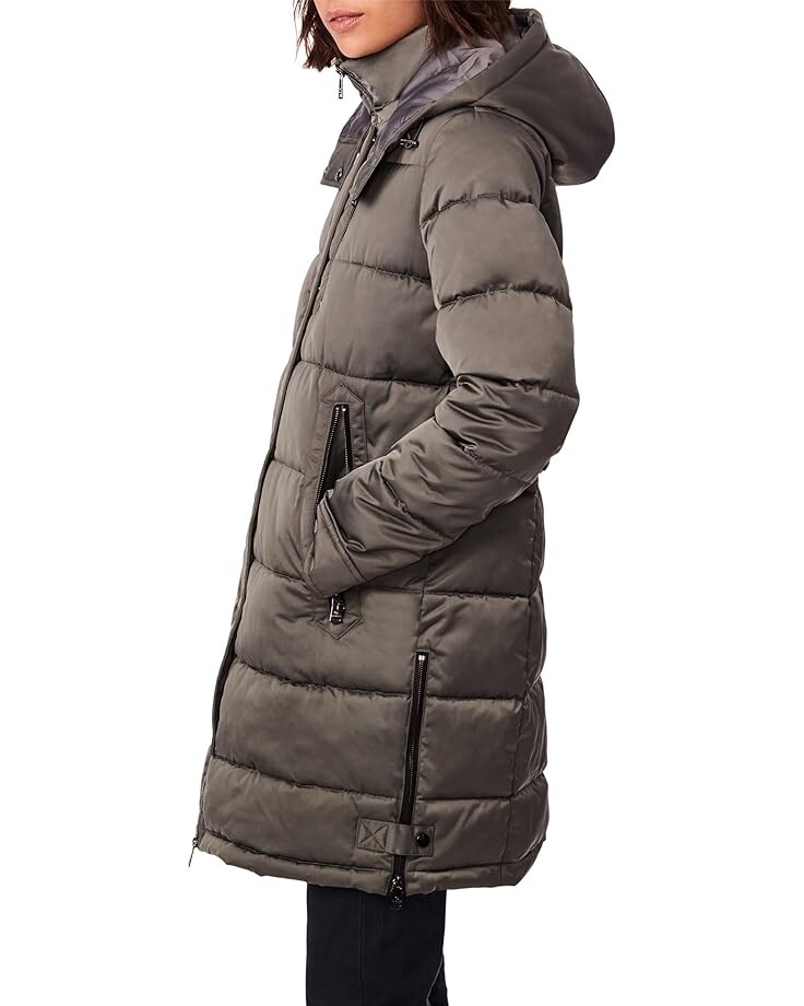 

Пальто Bernardo Fashions Shiny Twill Heavyweight Coat, цвет Metropolite