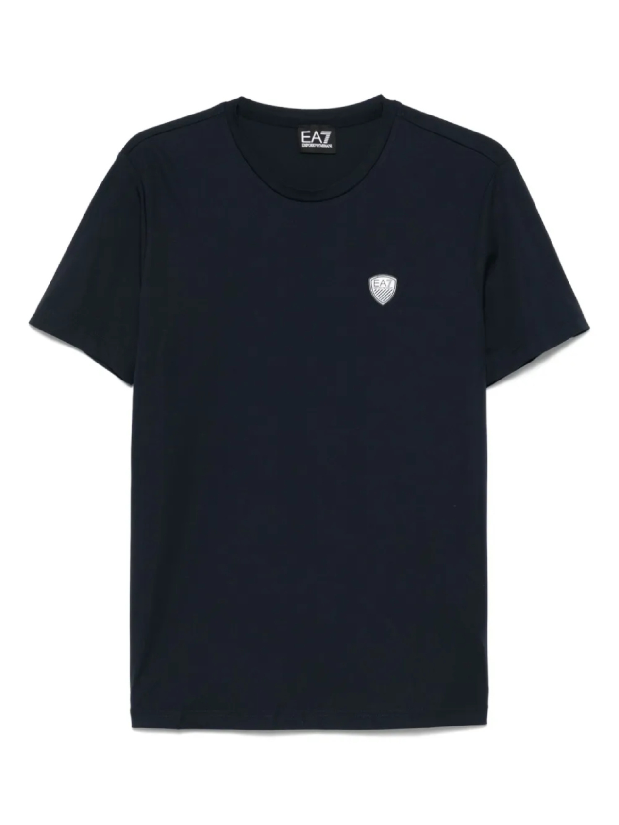 

Футболка с нашивкой-логотипом Ea7 Emporio Armani, синий