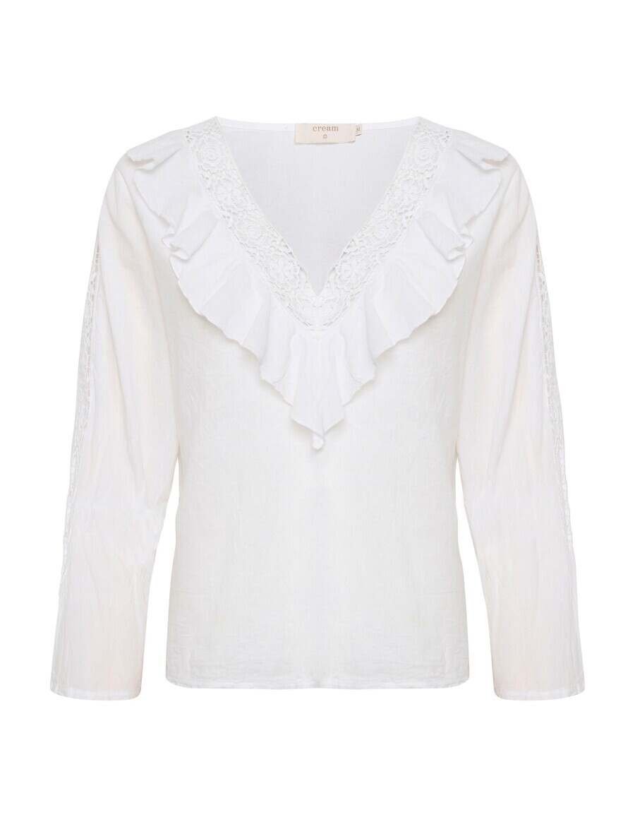 

Блузка с коротким рукавом Cream Blouse Jenny, белый