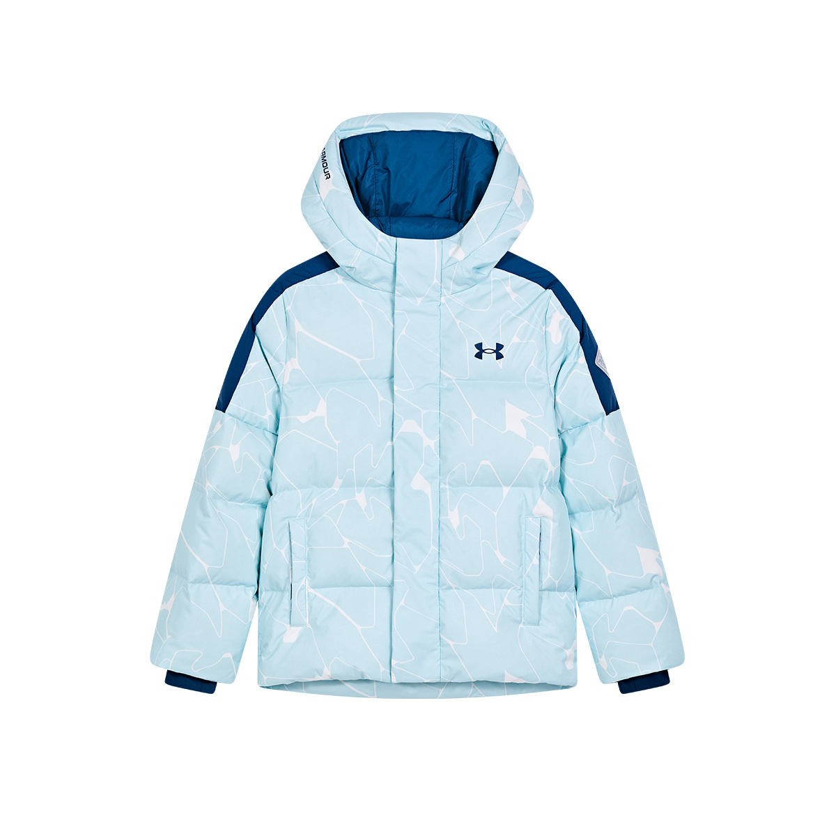 

Детская утепленная куртка Under Armour, светло-голубая