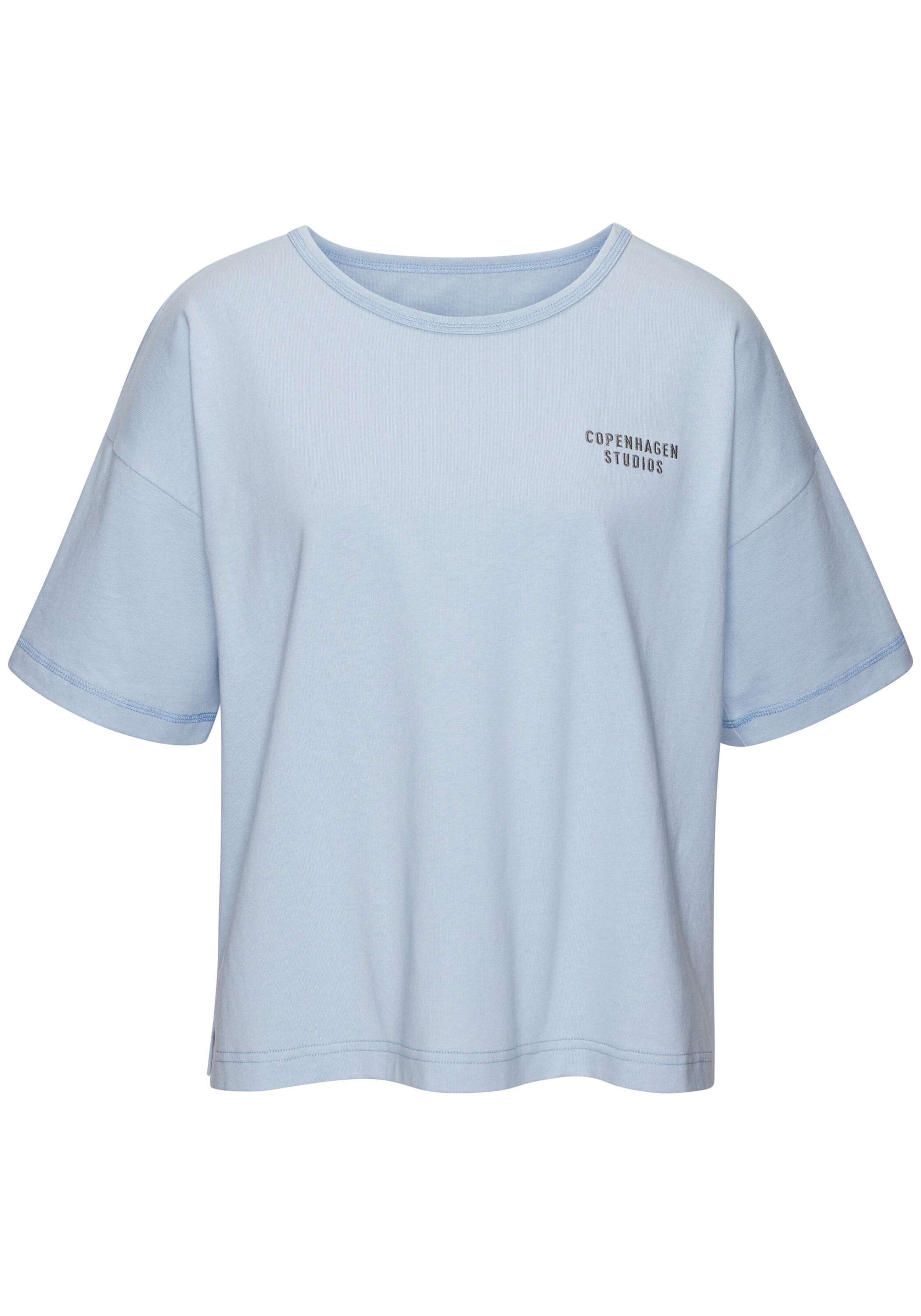 

Copenhagen Studios Пижамная рубашка в светло-голубом цвете