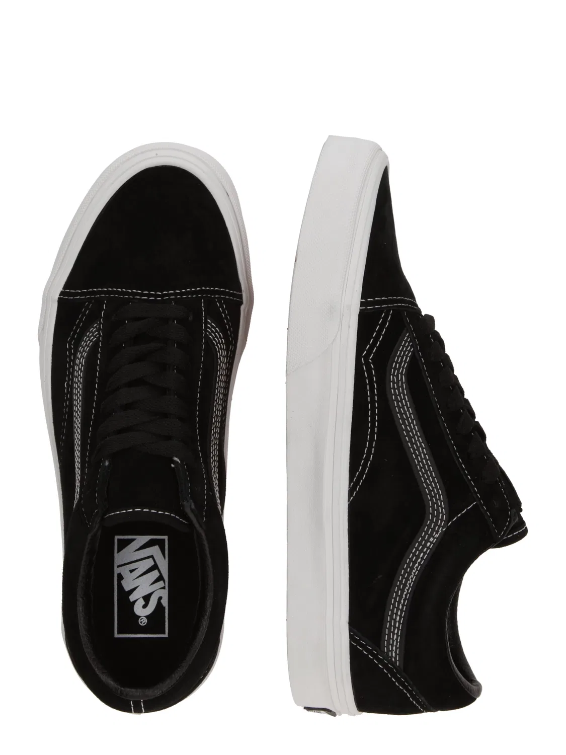 Кроссовки 'Old Skool' Vans, Black — фото 2