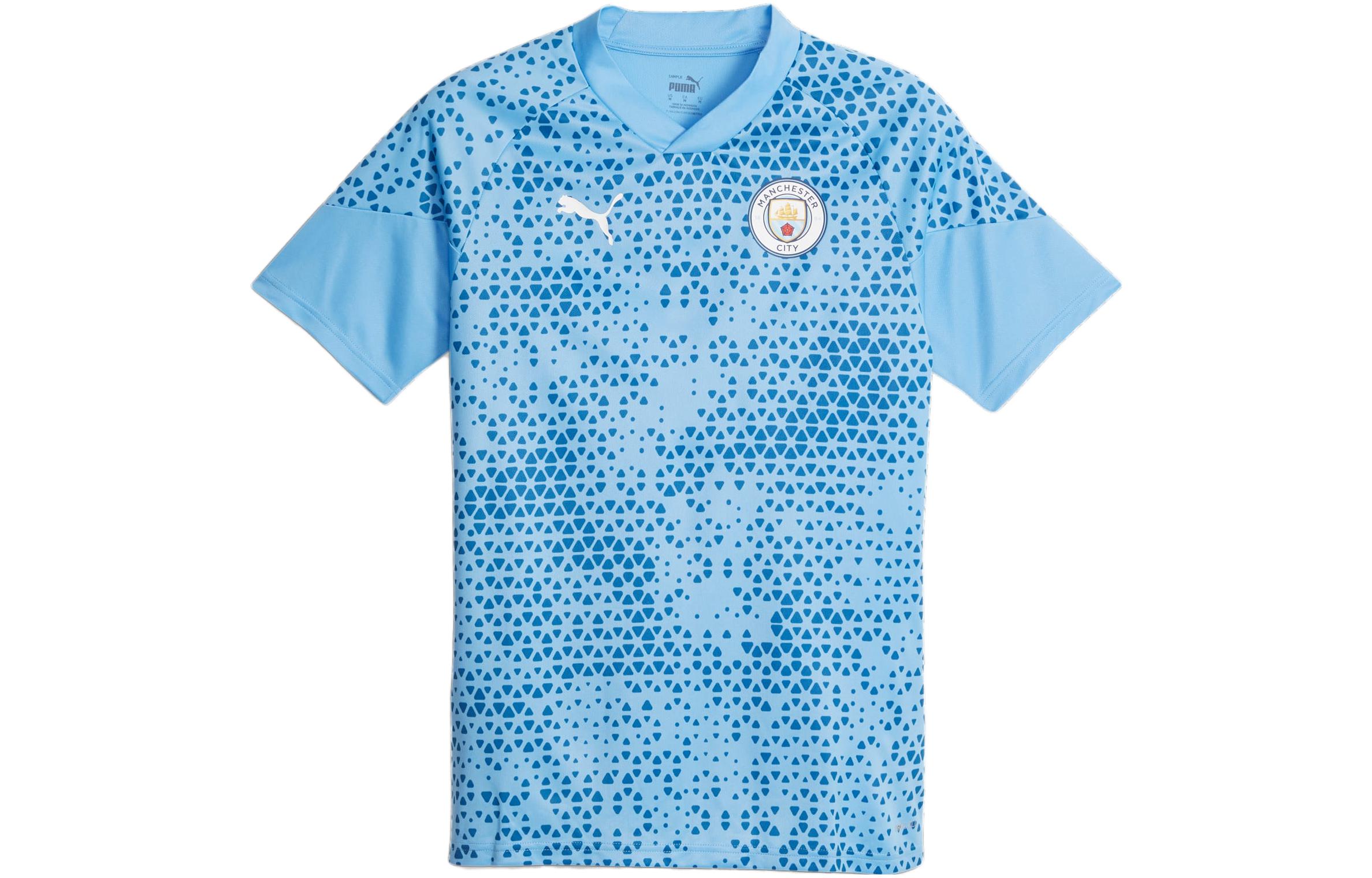 

Футбольная майка Manchester City Football для мужчин Lake Blue Puma, цвет Lake Blue