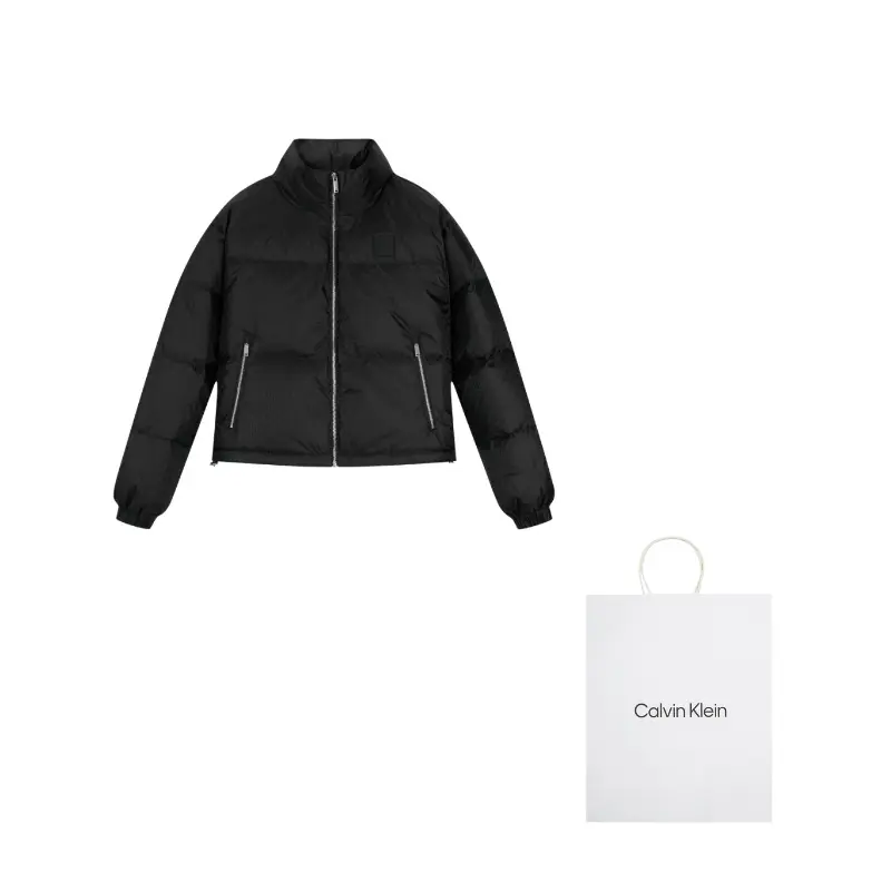 

Calvin Klein Женская пуховая куртка, UB1-Space Black