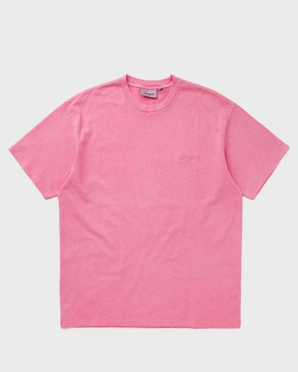 

Футболка Carhartt Wip S/S Duster Script Tee, цвет charm pink garment dyed