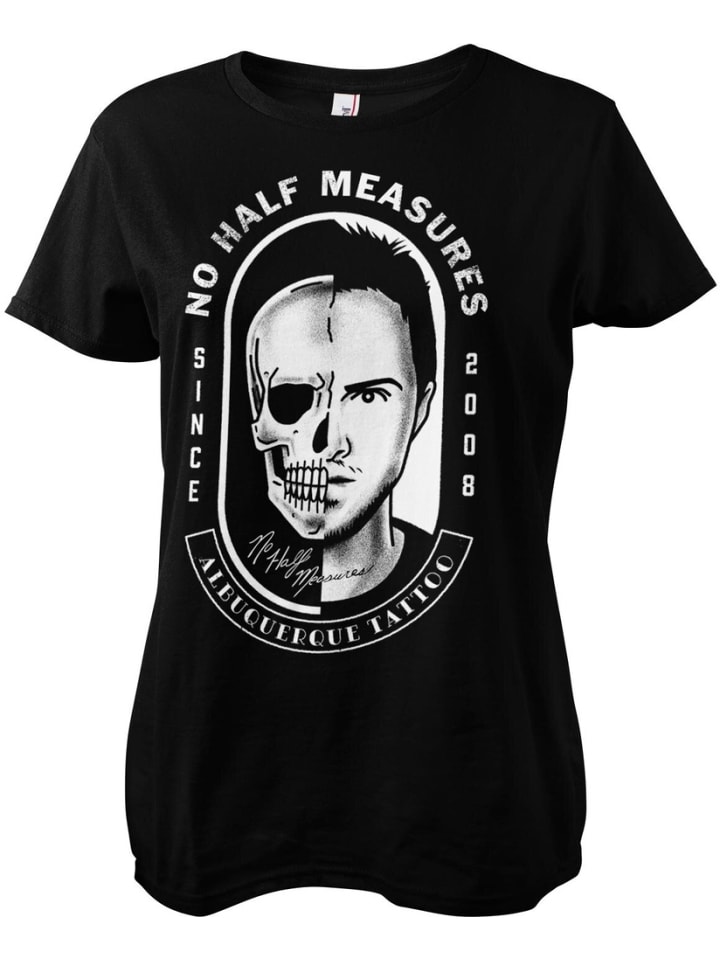 

Футболка No Half Measures Girly Tee Breaking Bad, черный