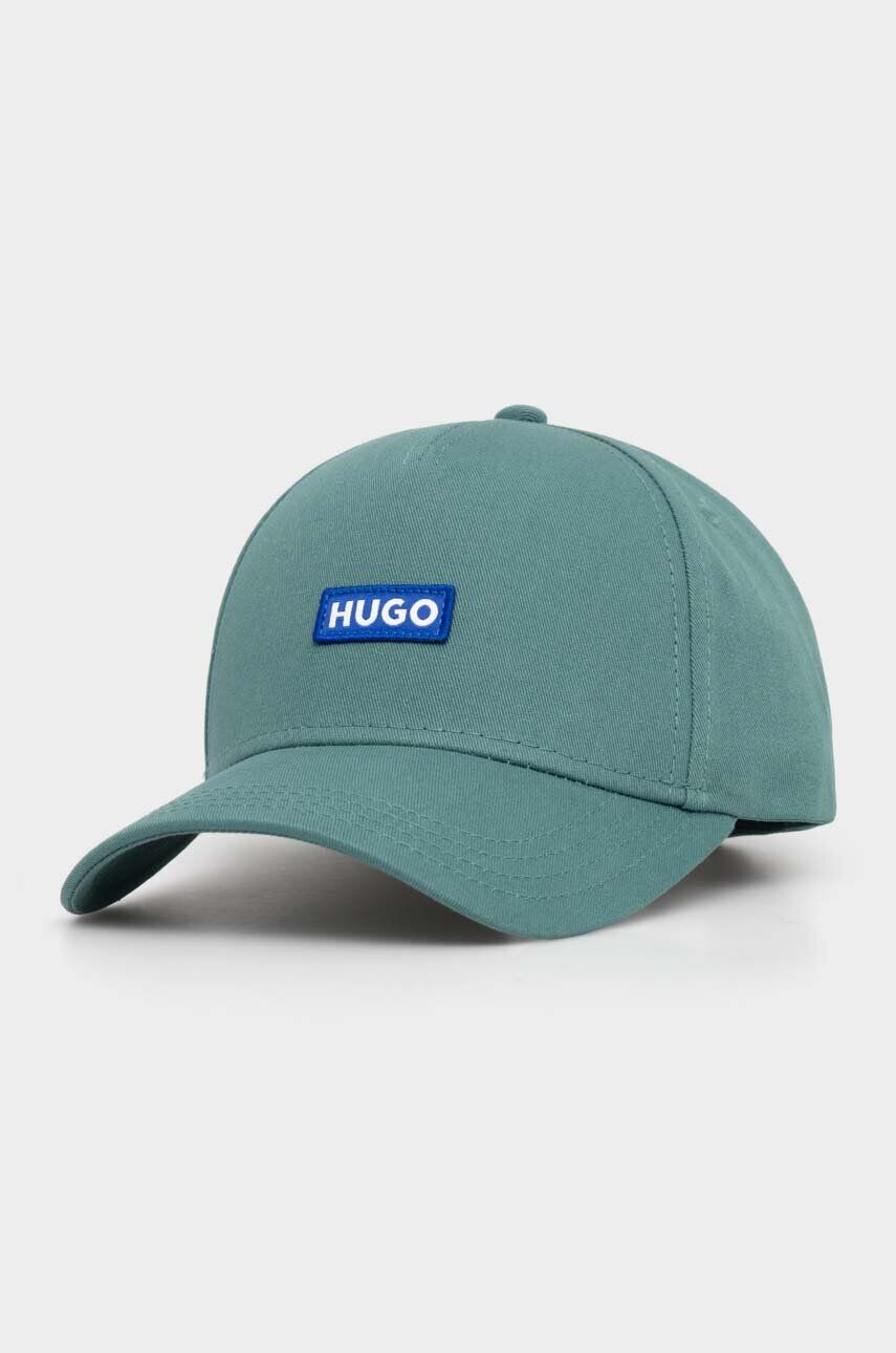 

Бейсболка Hugo Blue из хлопка, зеленый
