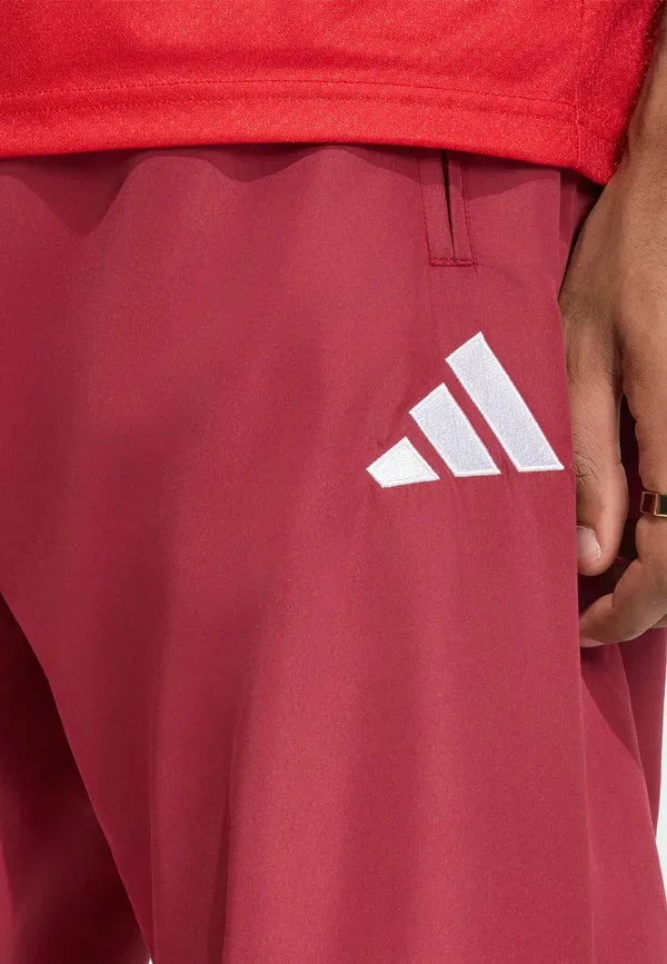 Штаны спортивные Arsenal fc stadium track pants club wear Adidas Performance, цвет бордовый — фото 3