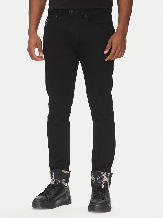 

Облегающие джинсы 78GAB5DC Versace Jeans Couture, черный