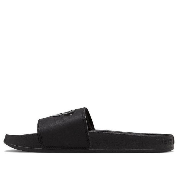 Тапочки 200 slide 'black' New Balance, черный