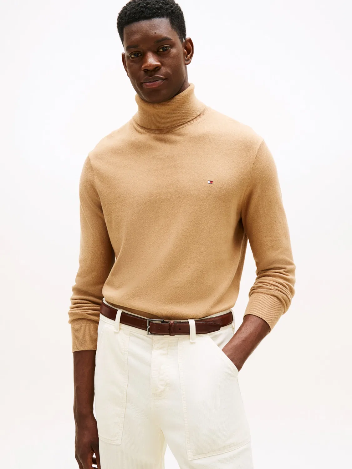 Свитер Tommy Hilfiger, Camel — фото 2