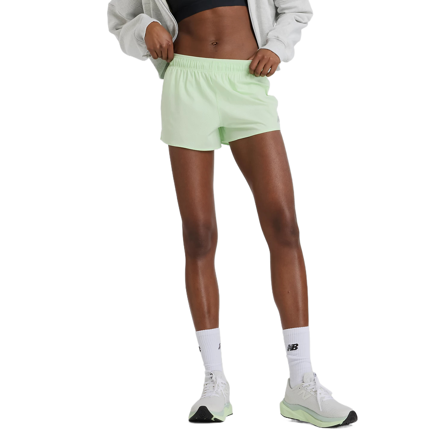 

Женские шорты Casual New Balance, светло-зеленый