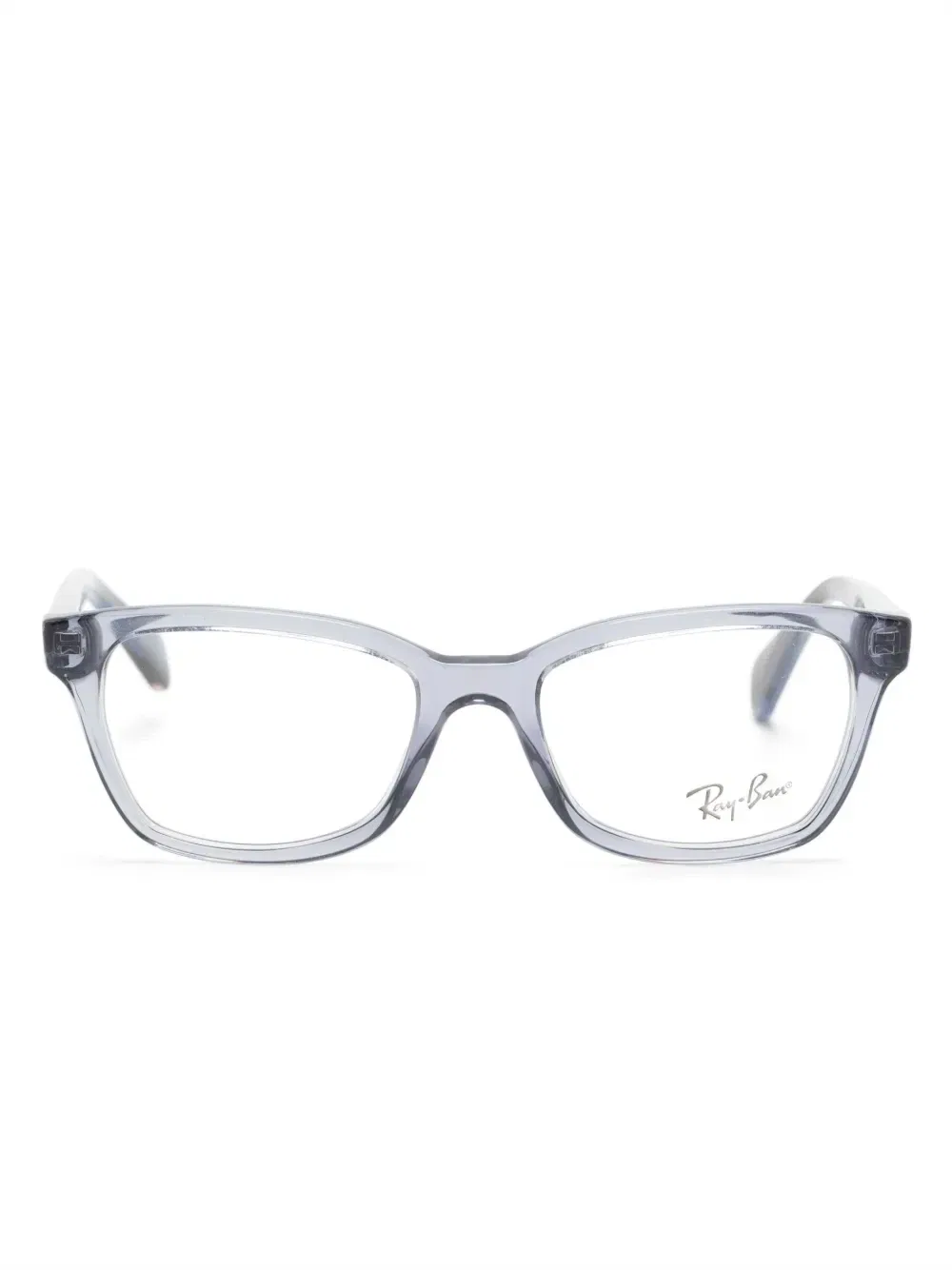 Очки в прямоугольной оправе с логотипом Ray-Ban Junior, синий
