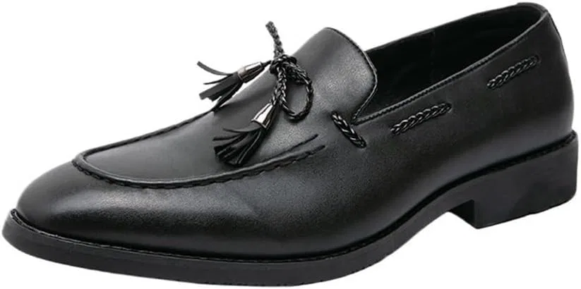 Лоферы мужские кожаные, Black UOPYNE