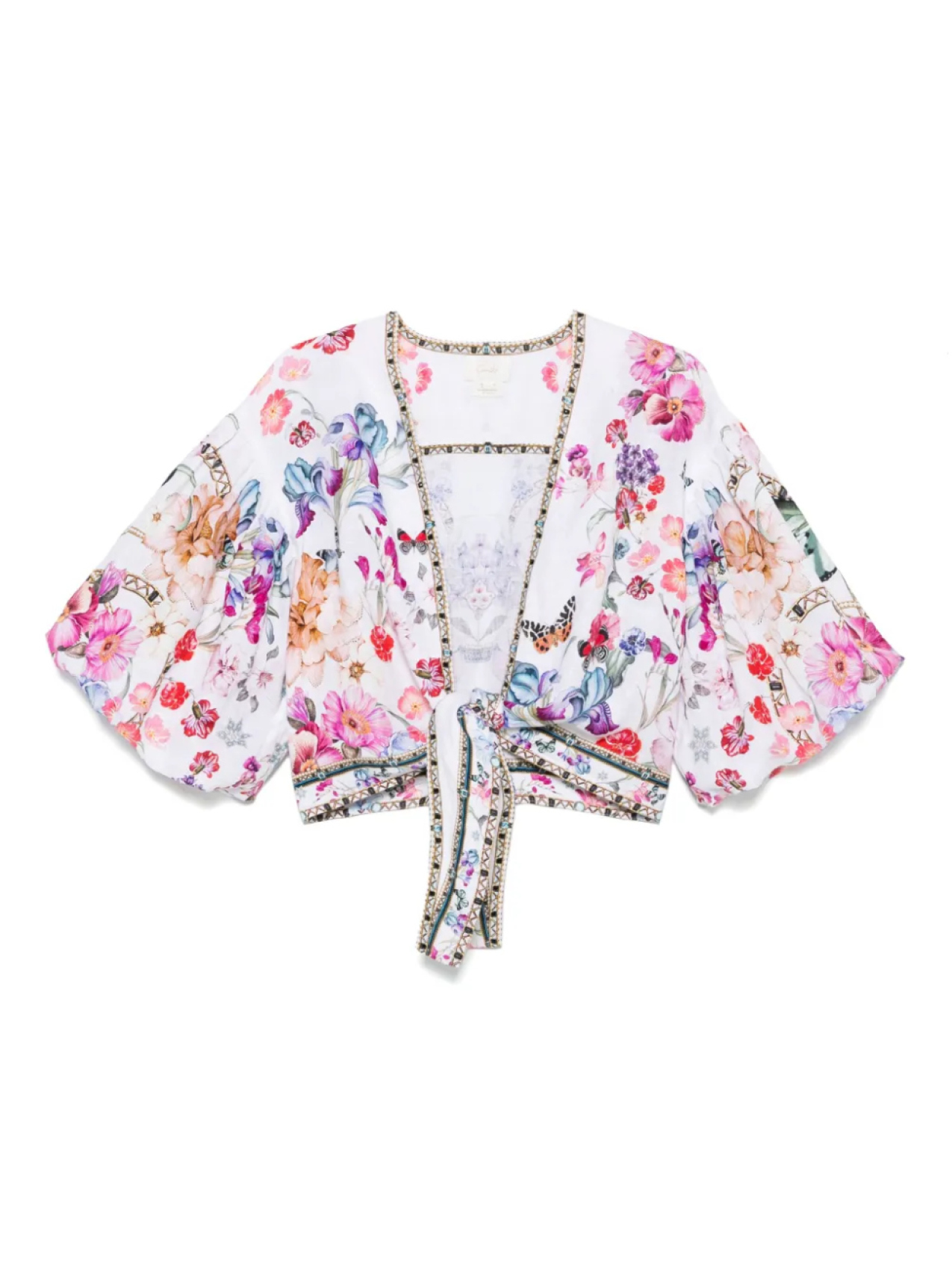 

Camilla укороченный топ Monserrate Magic, белый