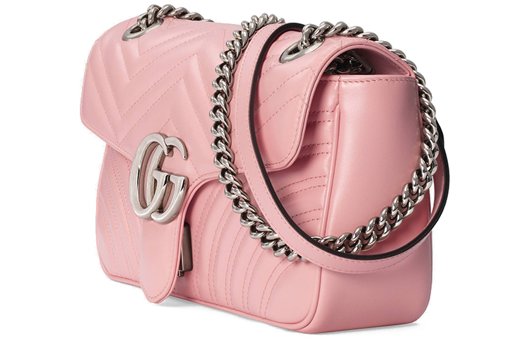 Сумка Gucci GG Marmont из натуральной кожи через плечо — фото 2