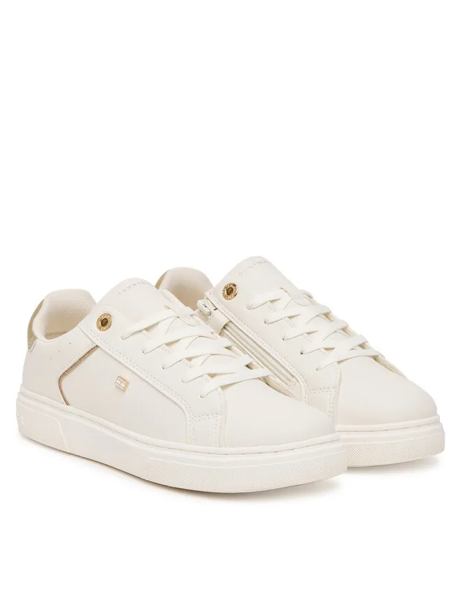 Tommy Hilfiger Низкие кроссовки на шнуровке T3A9-34248-1355 D белые — фото 2