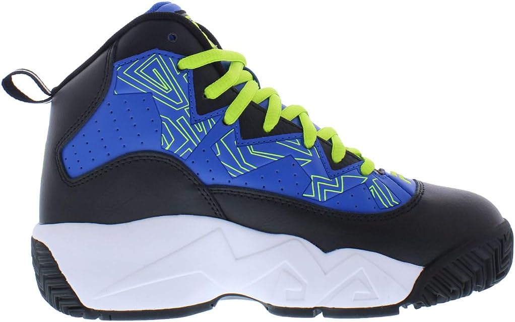 Кроссовки Fila Unisex-Child Kid's Fila Mb, черный/синий — фото 3
