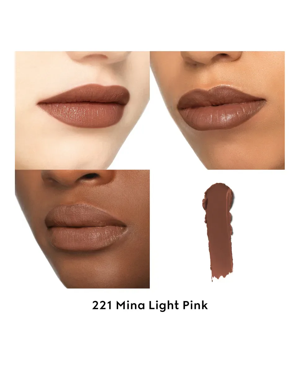 Помада Rouge à Lèvres Satin Labial Gucci, 221 - Mina Light Pink — фото 4
