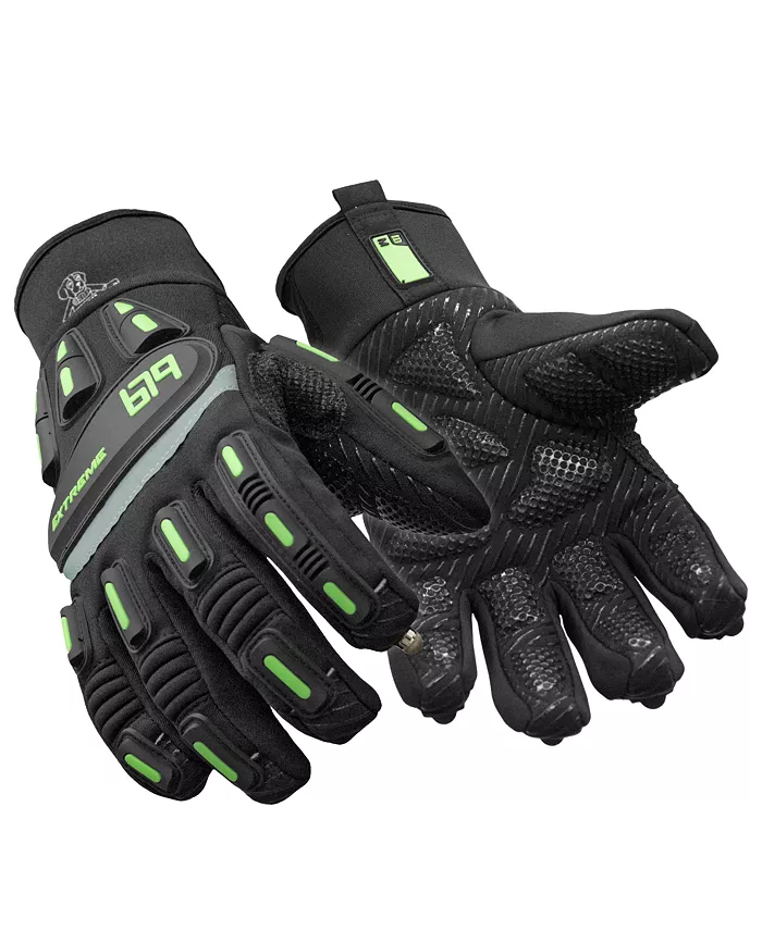 

Мужские перчатки Extreme Freezer с сенсорным наконечником Touch-Rite Refrigiwear, черный