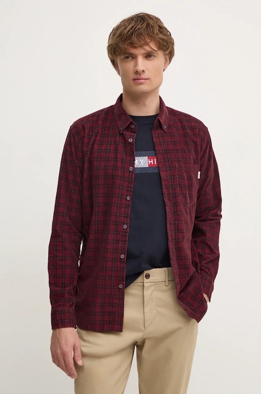 

Фланелевая рубашка MAREL Pepe Jeans, бордовый