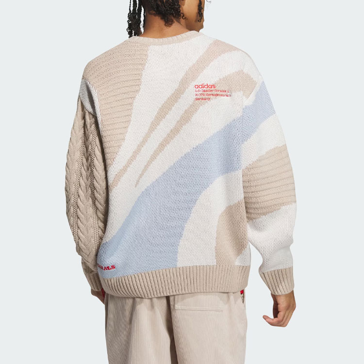 Adidas Originals спортивная толстовка, светло-хаки — фото 4