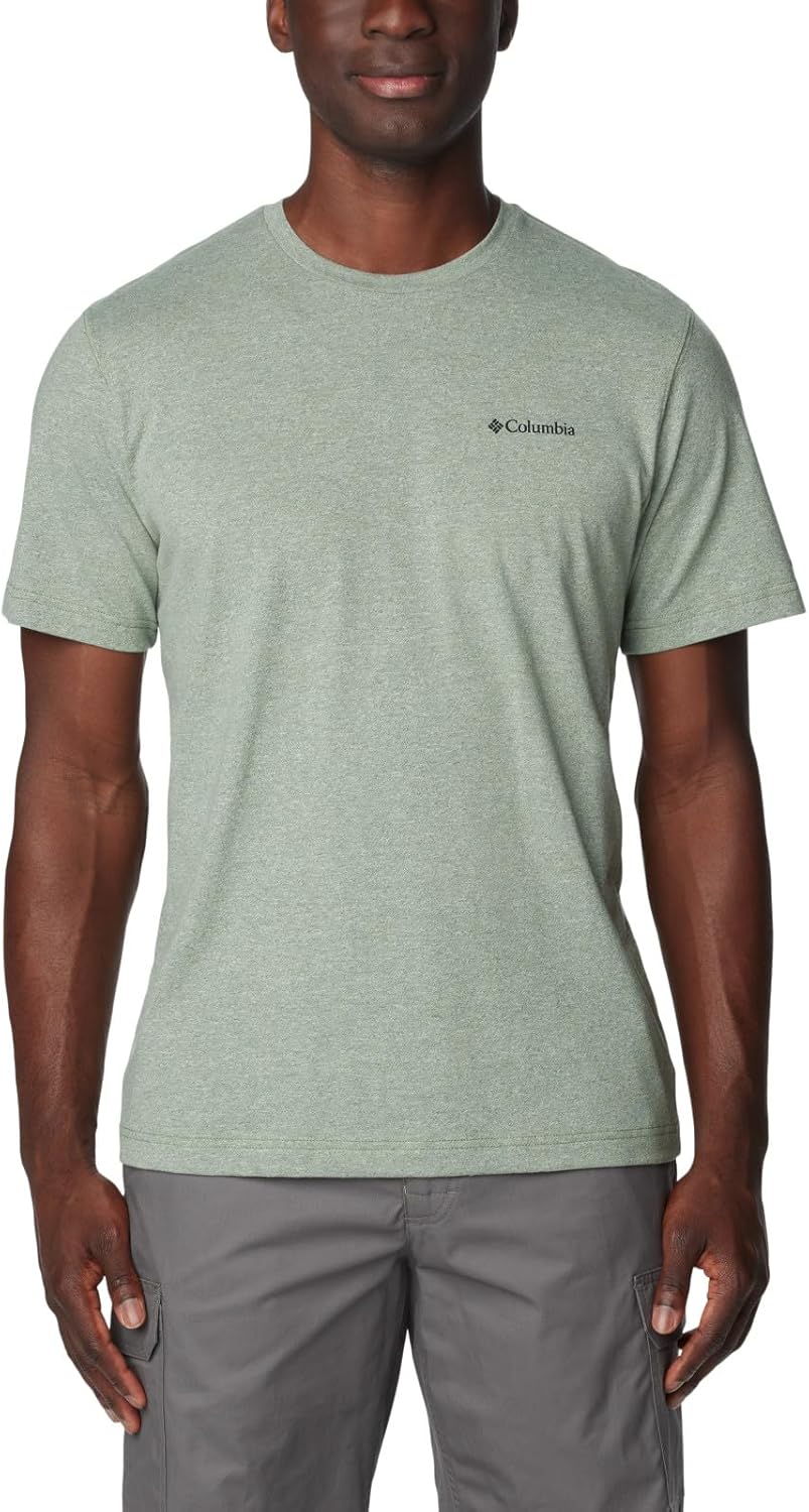 

Мужская футболка Columbia Thistletown Hills с коротким рукавом, Canteen Heather