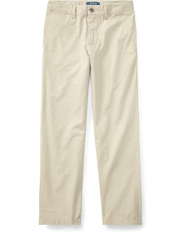 

Брюки Polo Ralph Lauren Kids Slim Fit Cotton Chino Pants, цвет Basic Sand