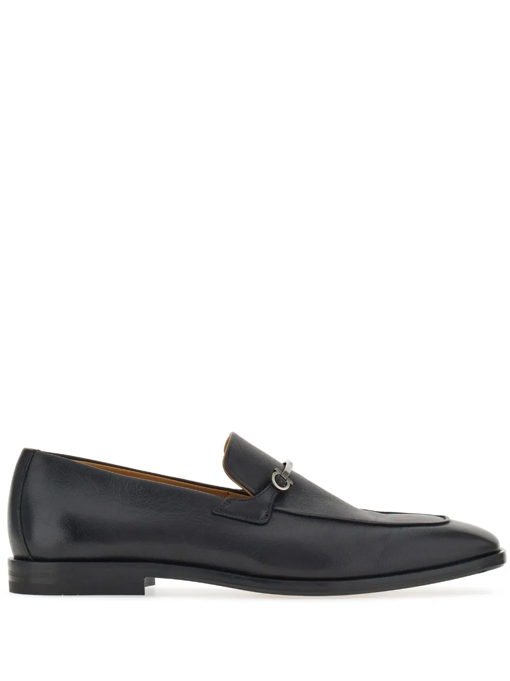 

Лоферы с пряжкой Gancini Ferragamo, черный