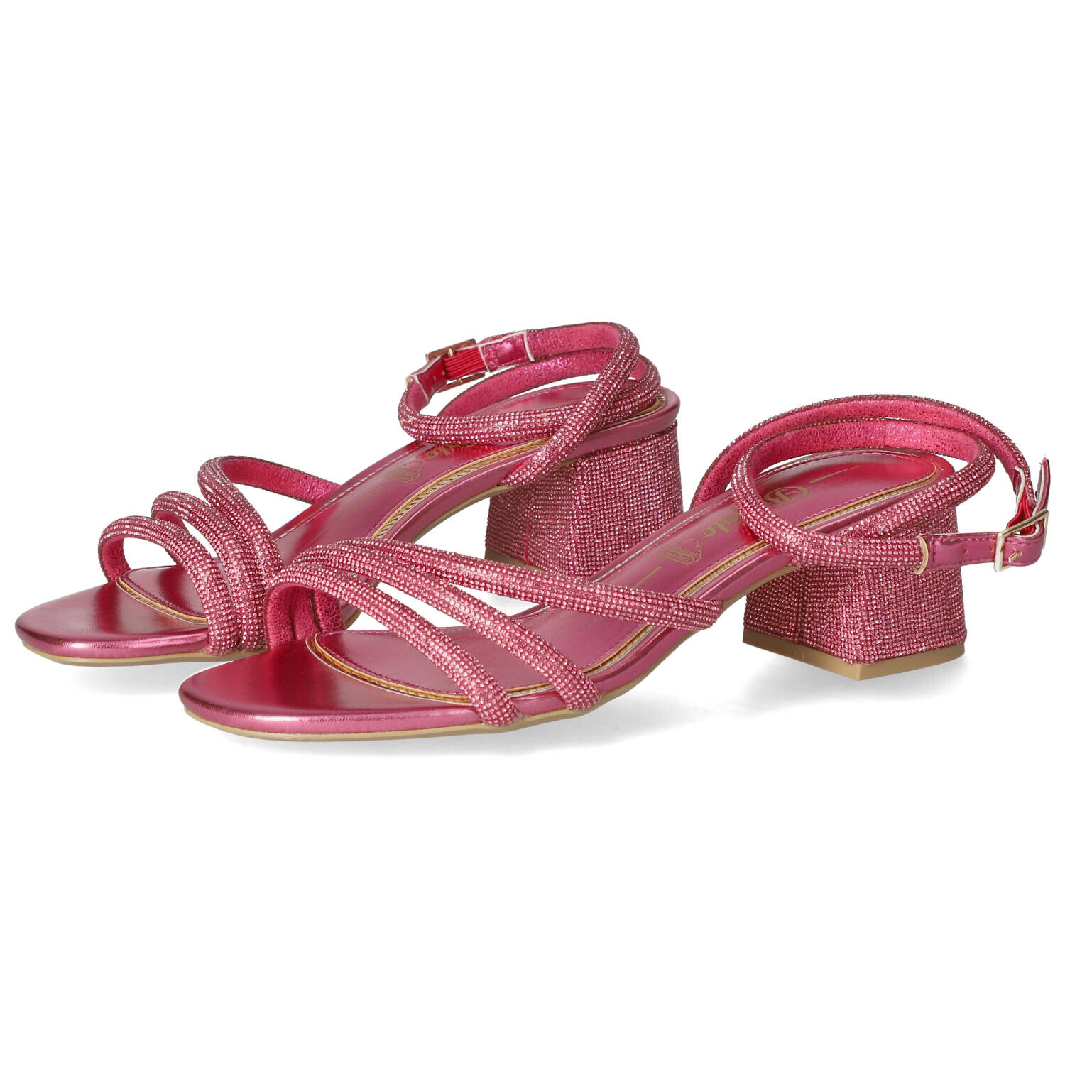 

Сандалии Buffalo Riemchensandaletten LILLY SPARK, розовый