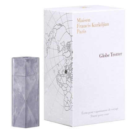 

Maison Francis Kurkdjian Globe Trotter Travel Spray Case Zinc