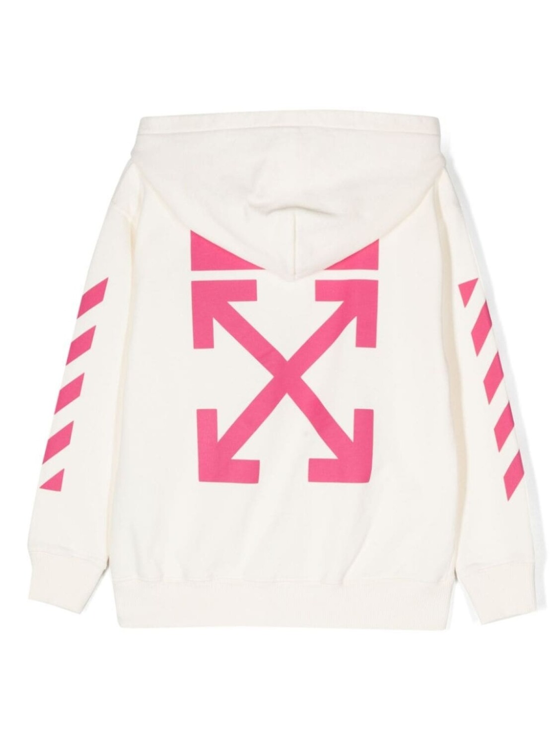 

Off-White Kids худи с графичным принтом, белый
