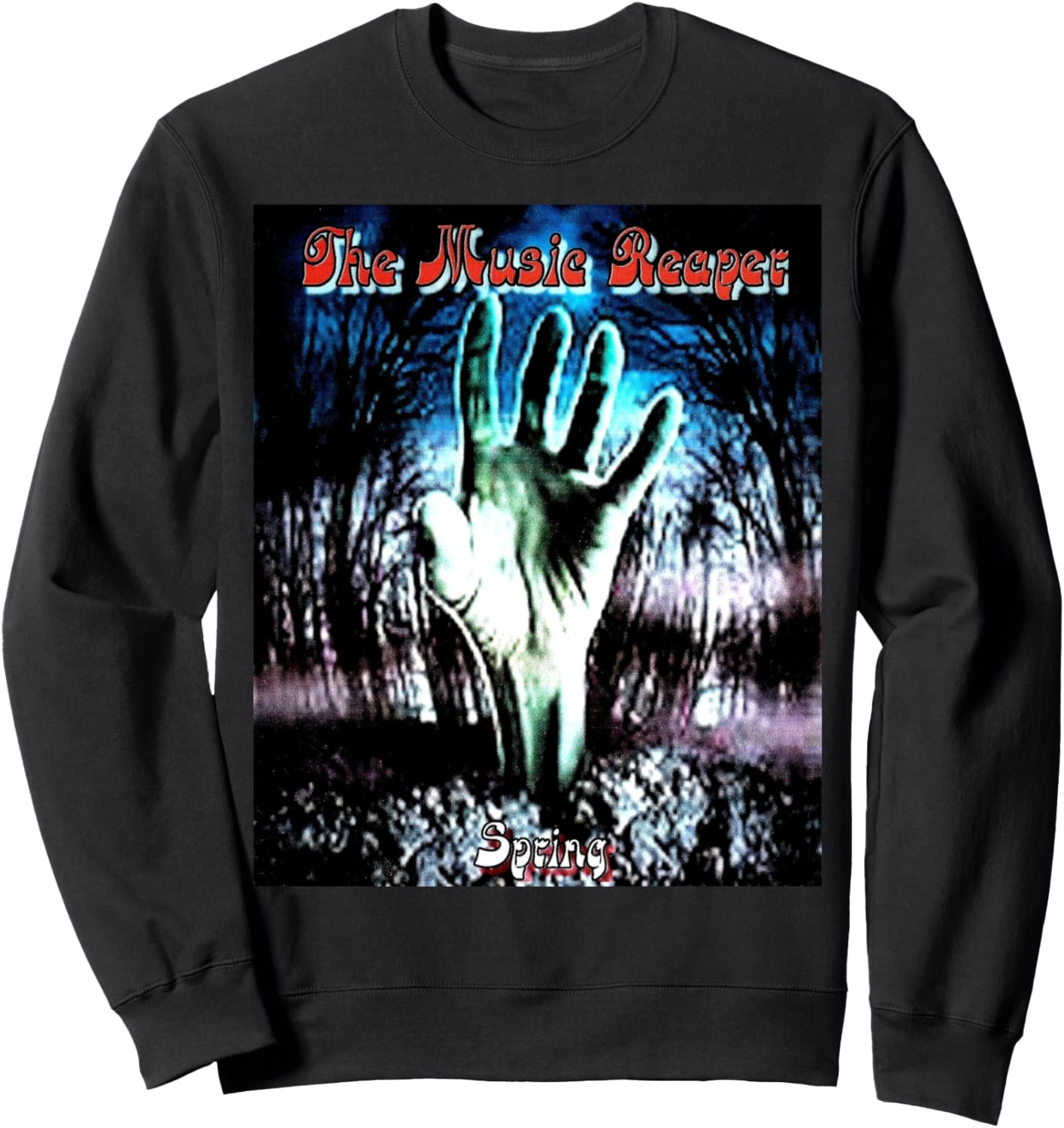 

Двусторонняя толстовка с изображением альбома The Music Reaper Весна Tmr, черный