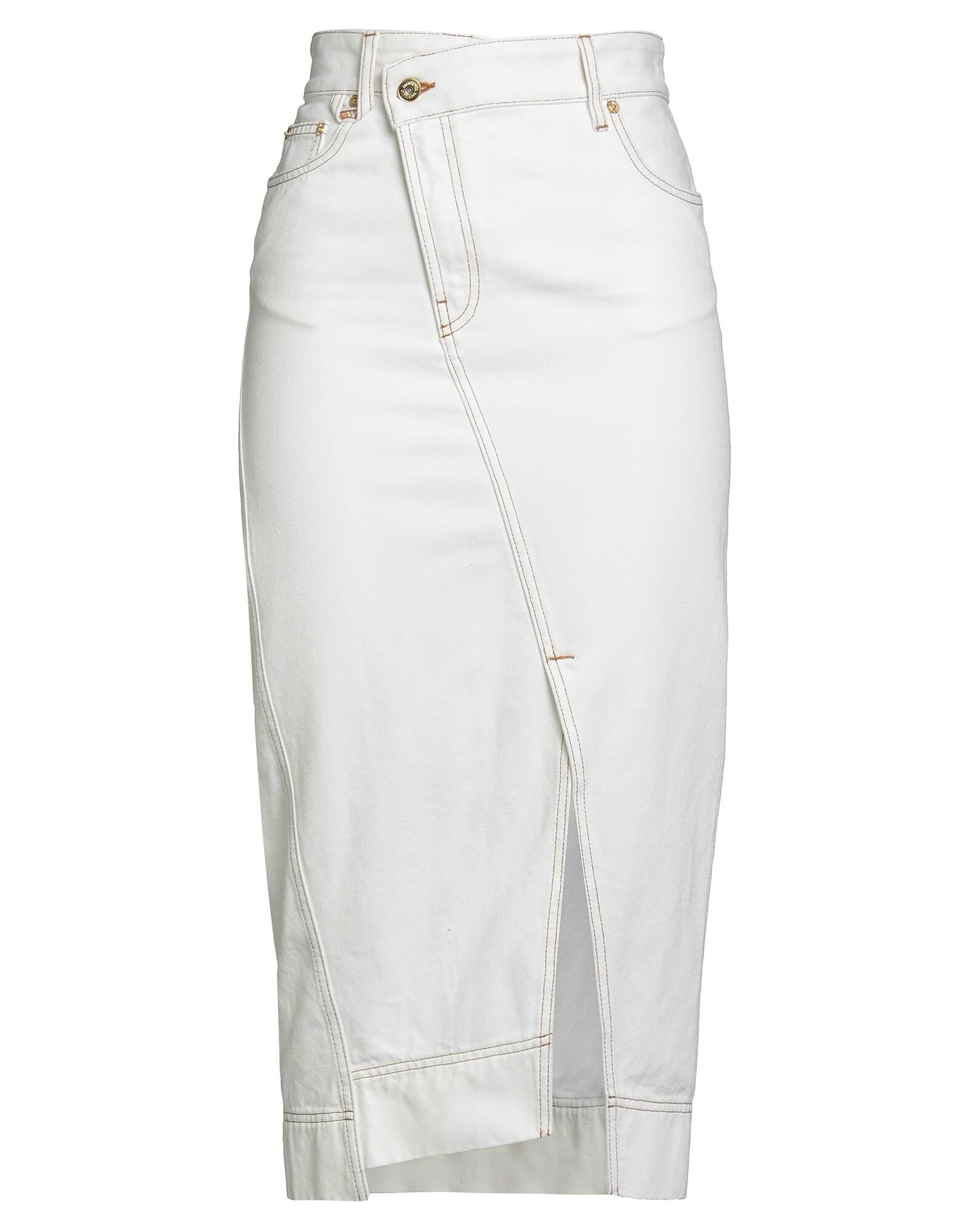 

Джинсовая юбка Jacquemus, белый