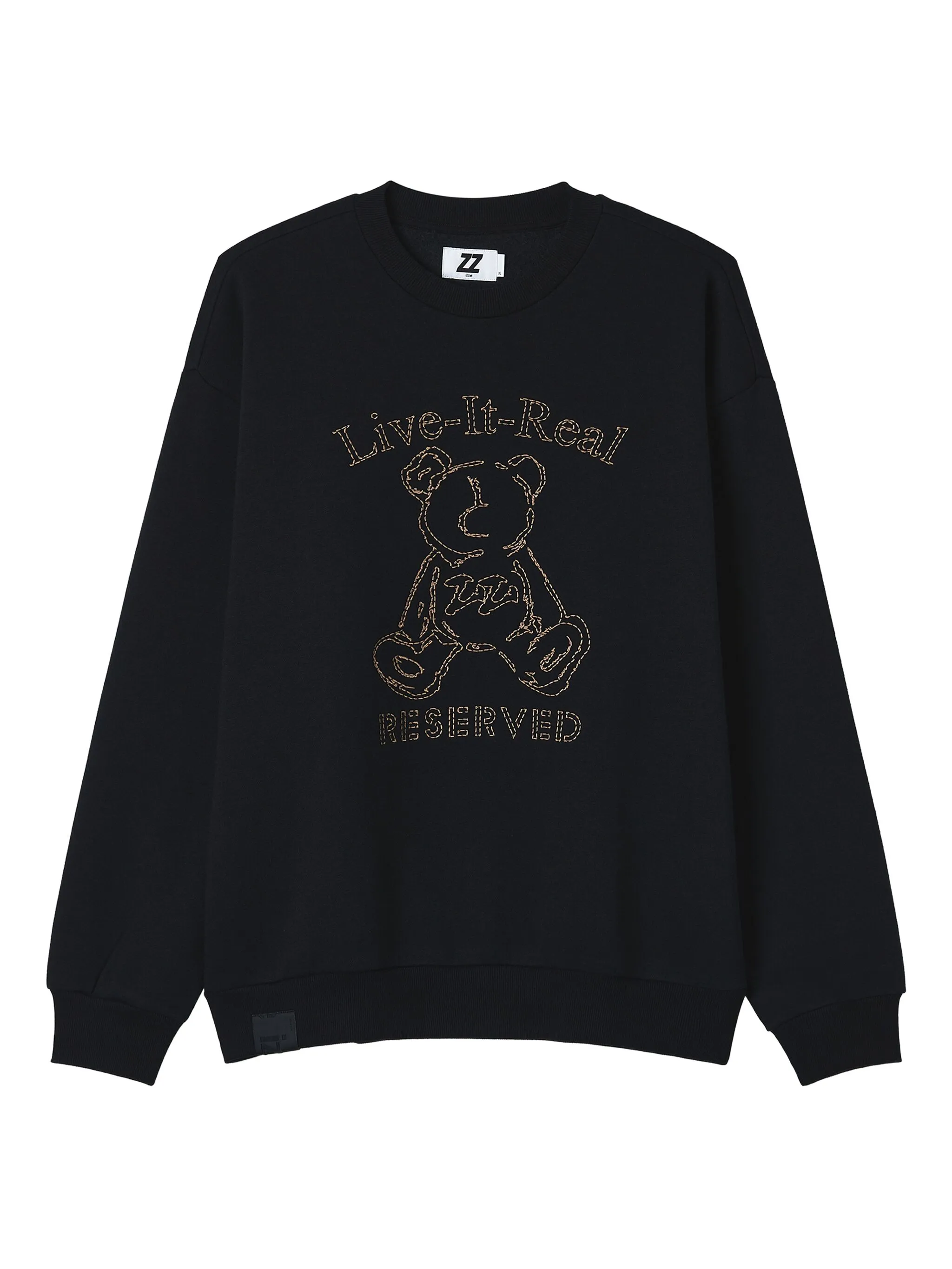 

Толстовка с вышивкой Izzue, черный