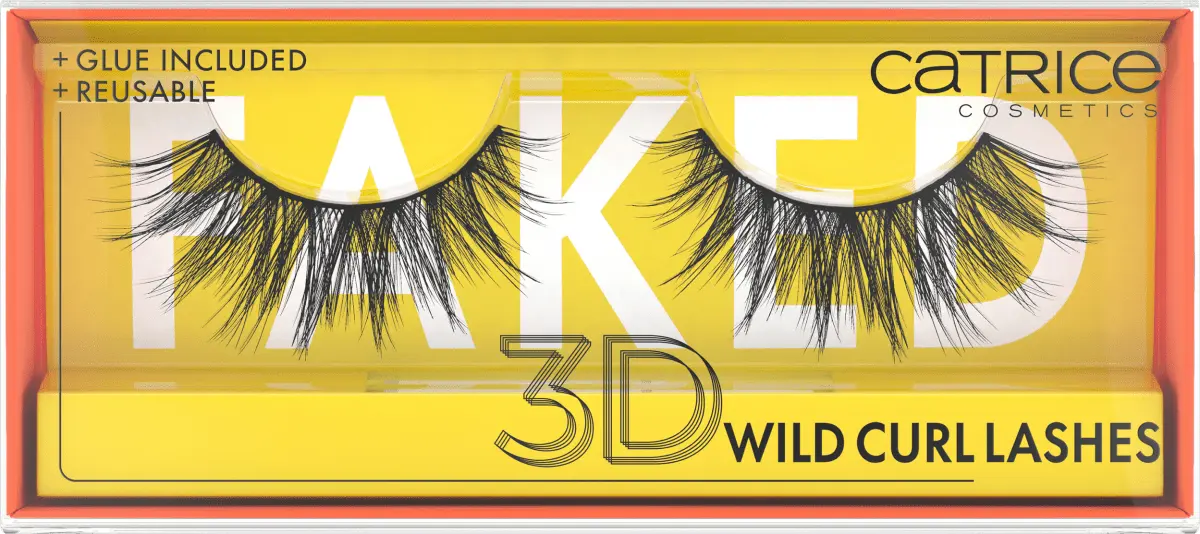 

Искусственные ресницы Faked 3D Wild Curl Lashes (1 пара) 2 шт. Catrice