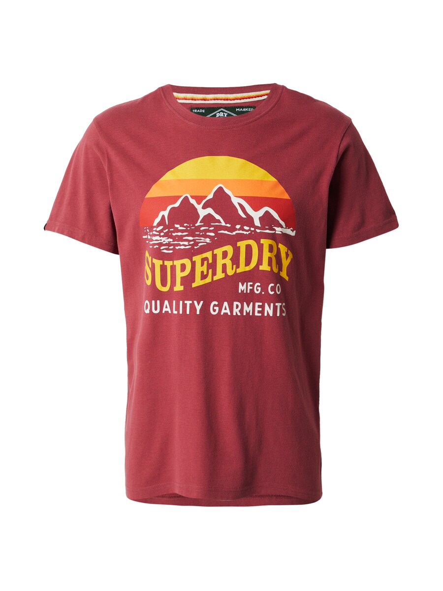 

Футболка Superdry Great Outdoors, Cherry red