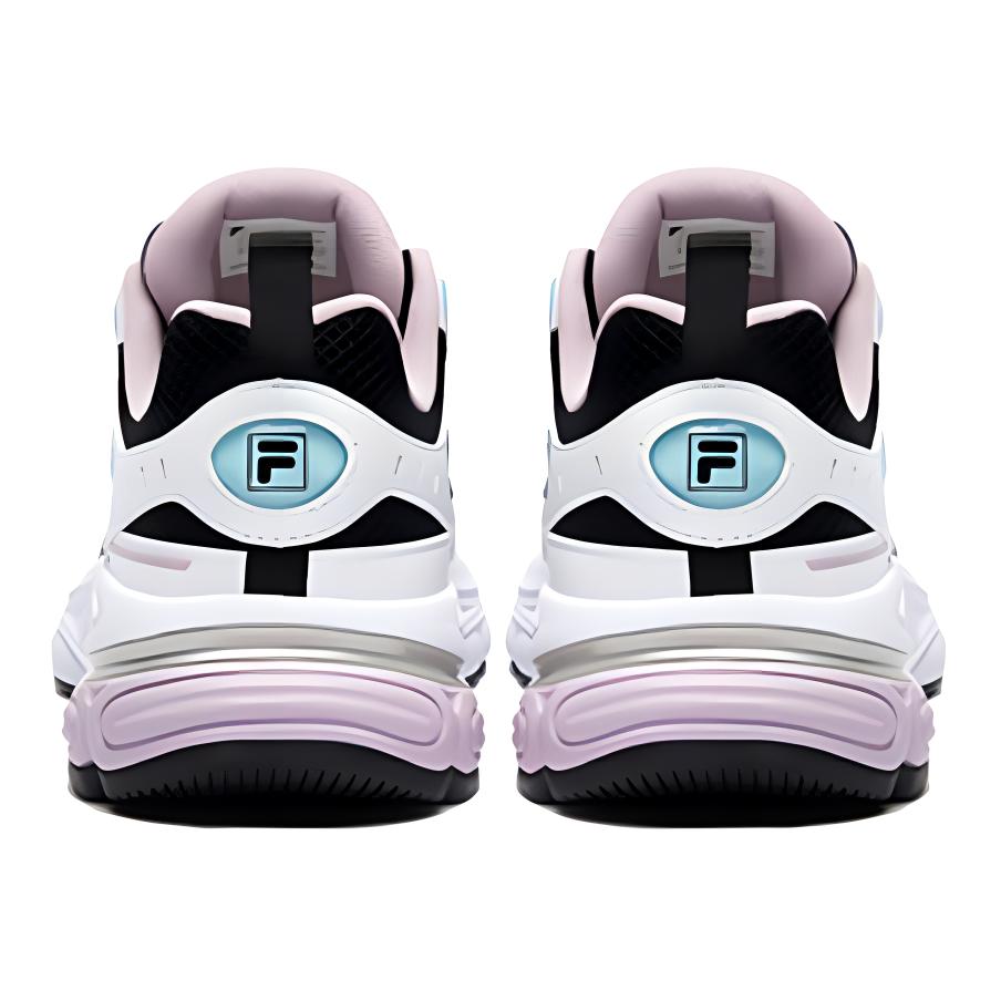 Pegasus Устойчивые к истиранию Низкие Детские Беговые Кроссовки Черный Белый FILA KIDS — фото 4