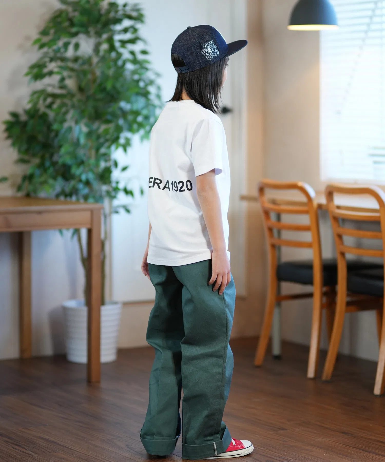 Детская футболка NEW ERA YTH SS CT TEE NE 1920 — фото 4