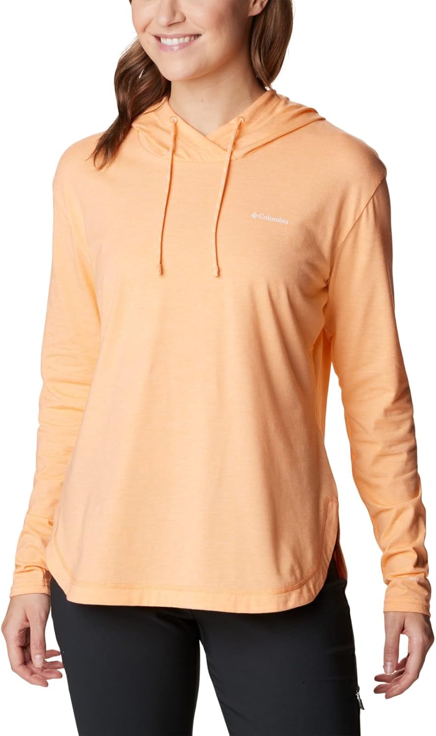 

Columbia женская толстовка Sun Trek с капюшоном, Peach Heather