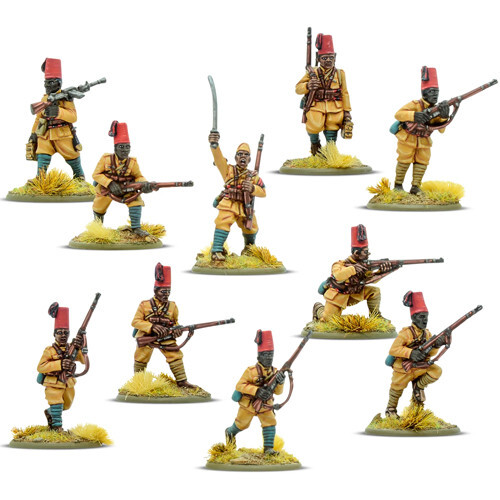 

Миниатюра Warlord Games Bolt Action: Italian Colonial Troops Infantry Squad