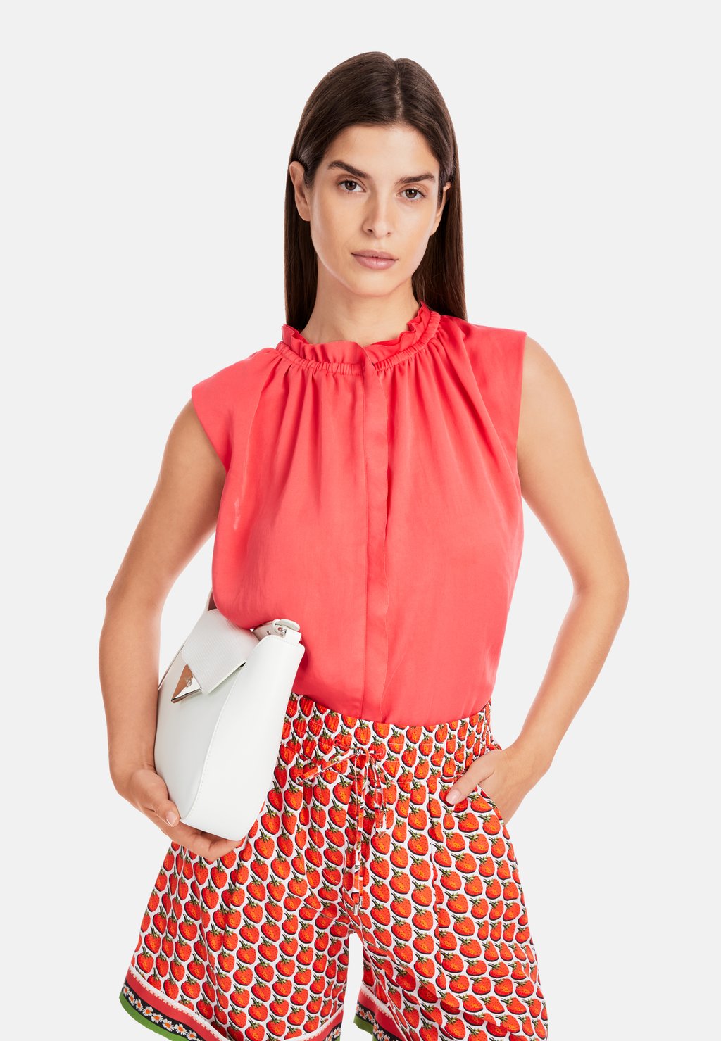 

Топ Button-down blouse Marc Cain, коралловый