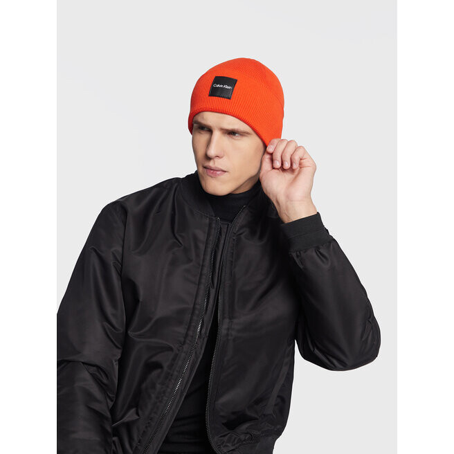 

Шапка Calvin Klein, оранжевый