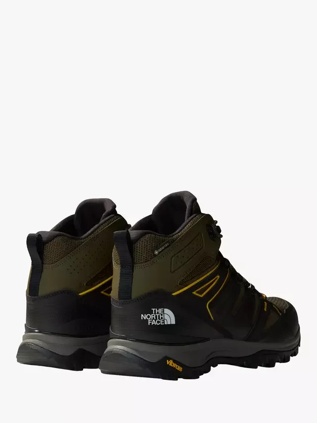 Мужские походные ботинки Hedgehog Goret, зелено-черные The North Face — фото 3