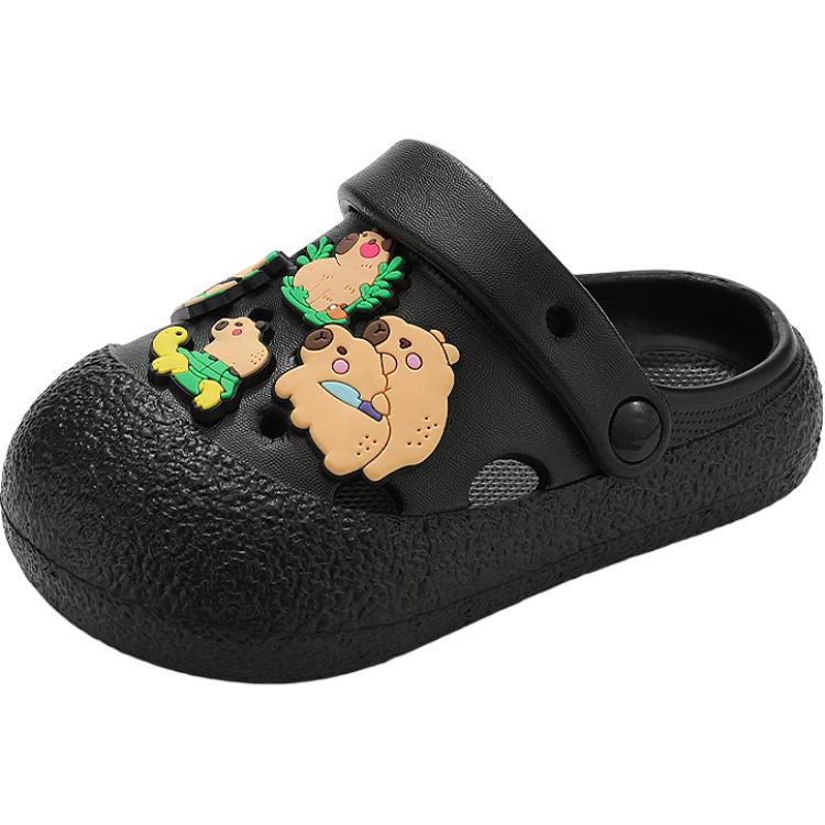 

Сандалии детские, нескользящие и дышащие FIRS Kids, черный