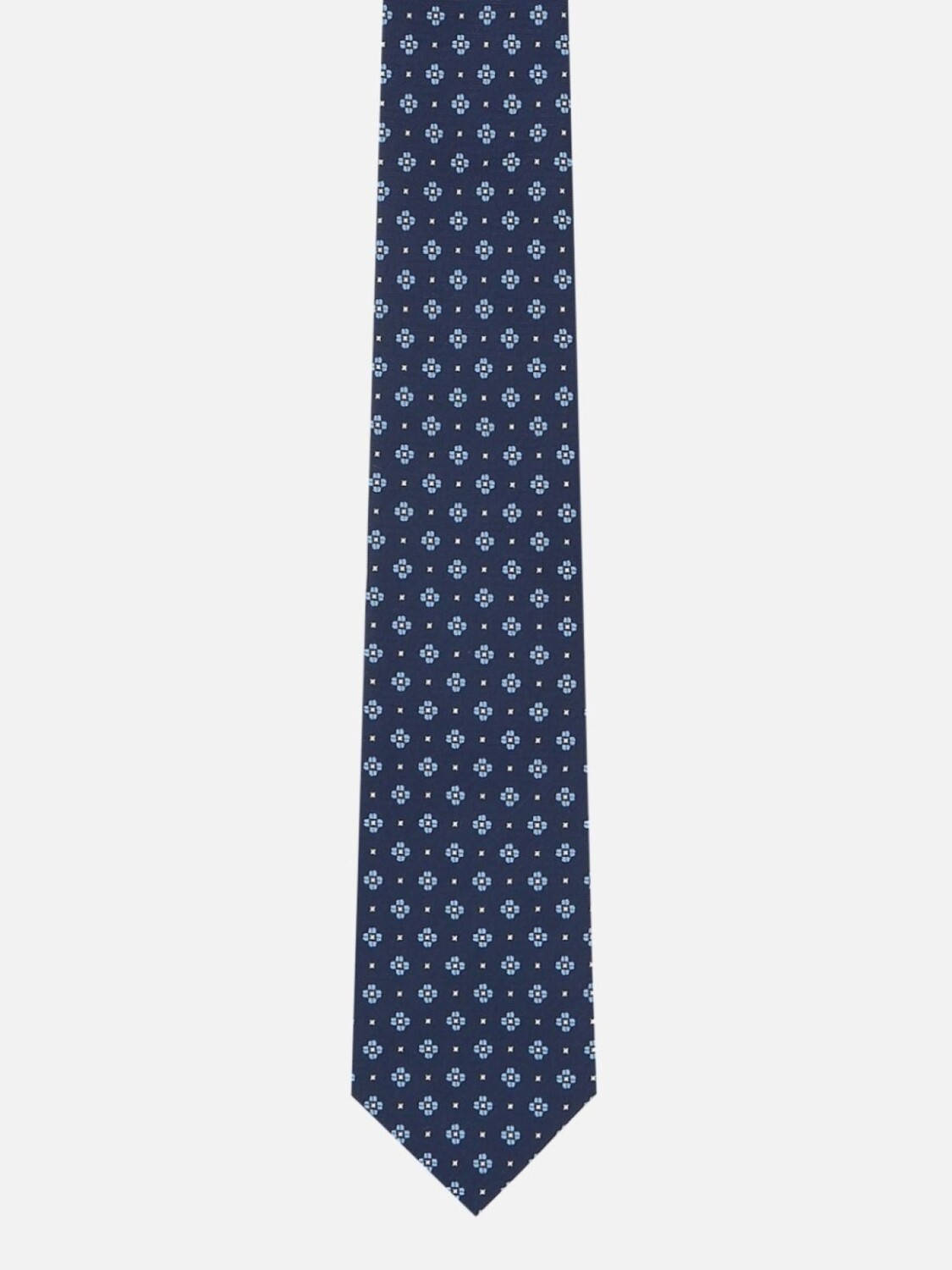 

Галстук с вышивкой Zegna, синий