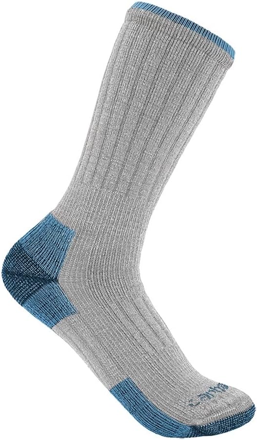 

Carhartt Women's SB9780W Женские носки Midweight Synthetic-Wool Blend Boot, Alabaster Heather