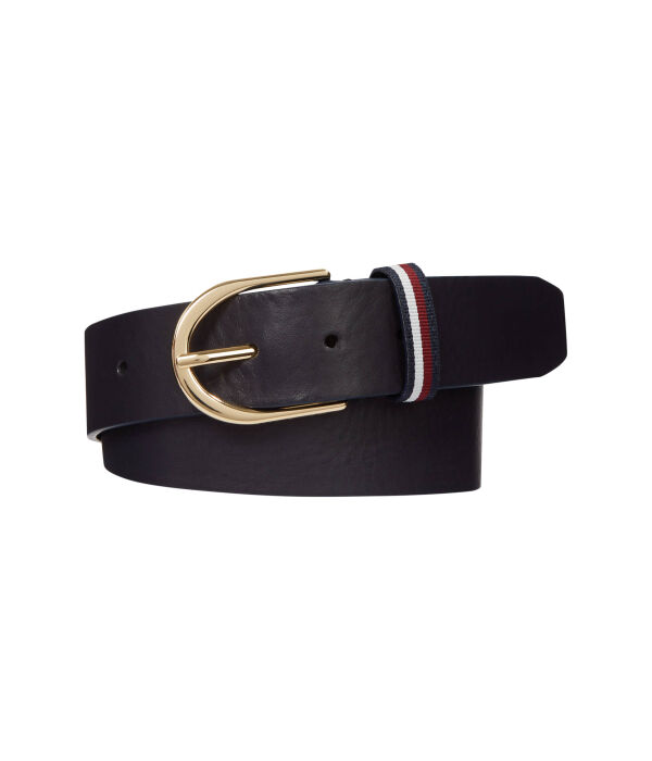 

Ремень Tommy Hilfiger с логотипом, черный