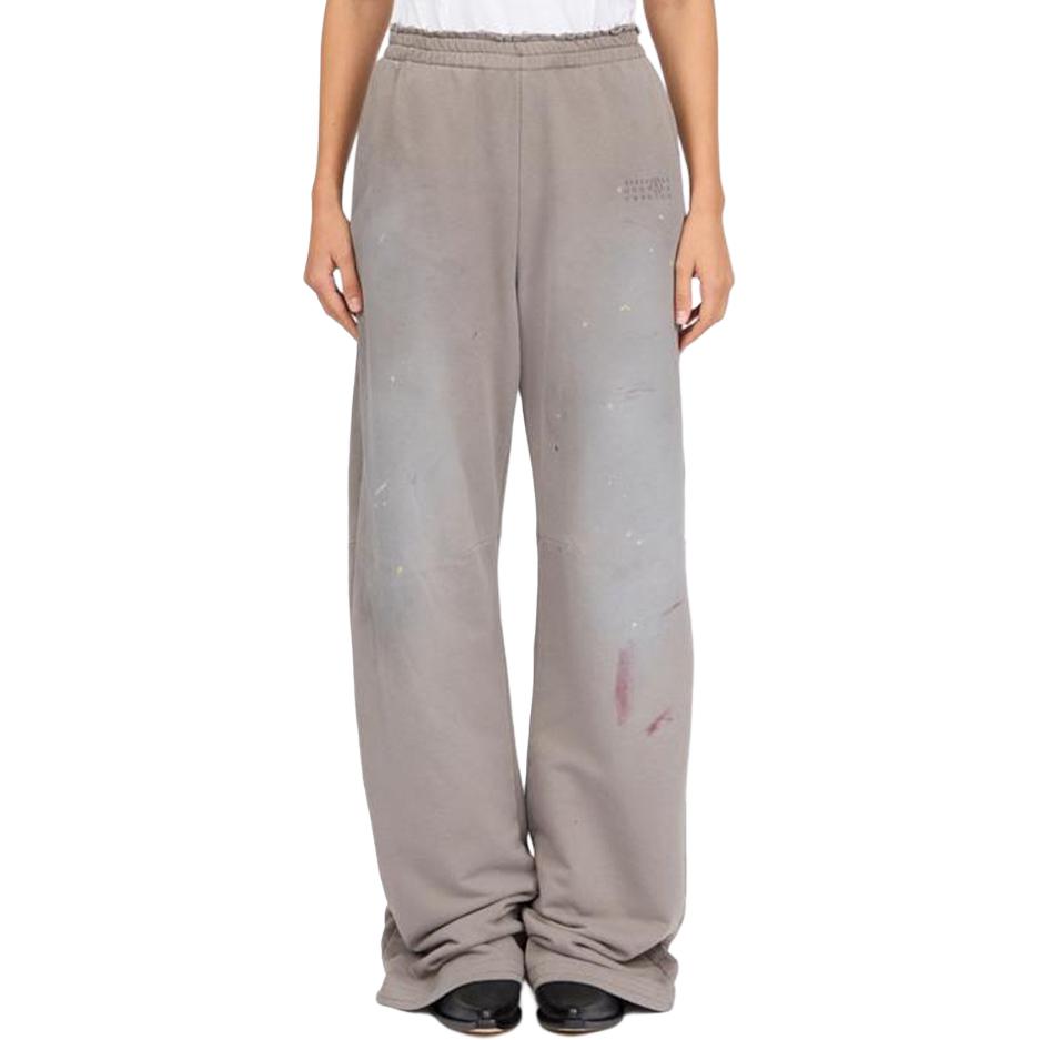 

Paint splatter Track Pants MM6 Maison Margiela, серый