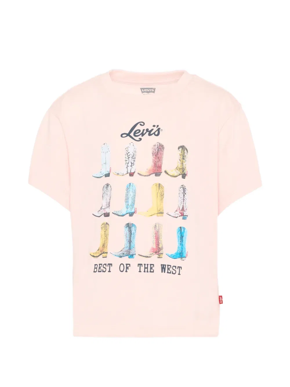 Футболка с коротким рукавом с принтом Levi'S Kids, розовый